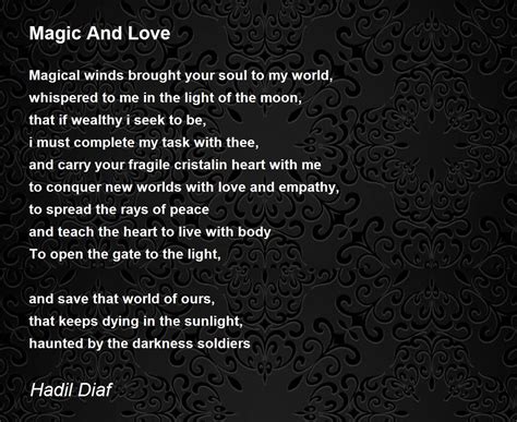 For love of magic